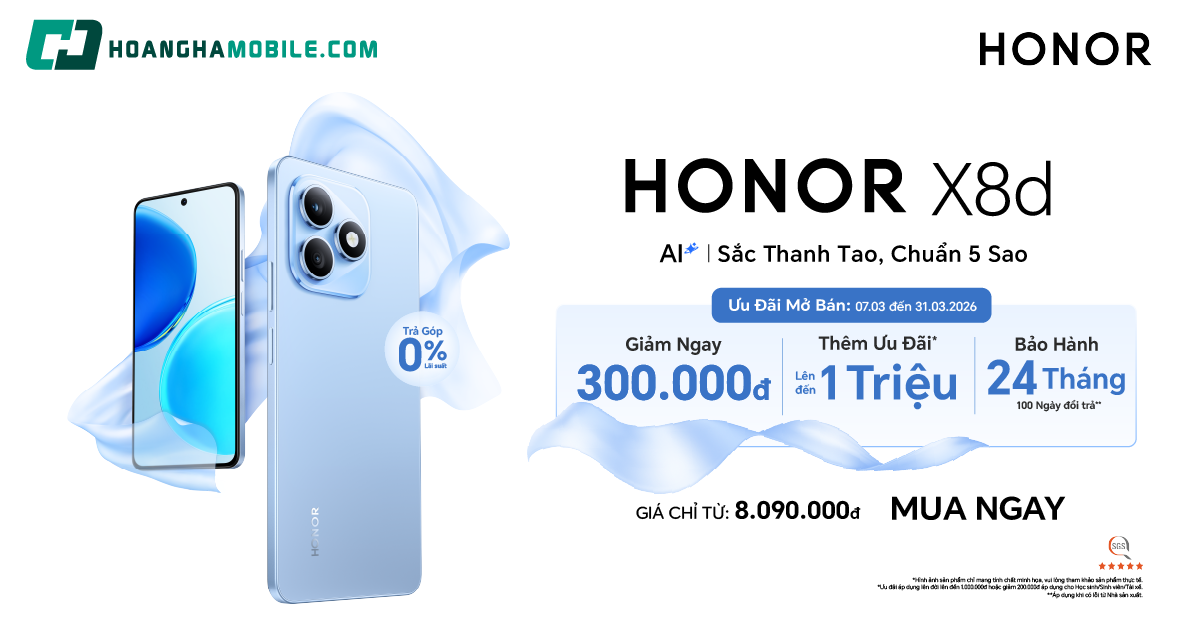 HONOR X8d - 8GB/128GB